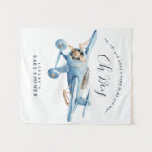 Tenture Oh mon dieu ! L'aventure Attend Le Bébé Aviateur S (Devant (Horizontal))