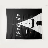 Tenture Oh mon Dieu ! Smoking (Devant (Horizontal))