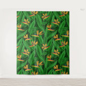 Tenture Oiseau de nuit du jardin du paradis (Devant)