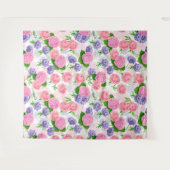 Tenture Oiseau et fleurs (Devant (Horizontal))