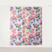 Tenture Oiseau et fleurs (Devant)