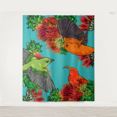 Tenture oiseau hawaïen autochtone (Devant)