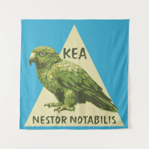 Tenture oiseau Kea de Nouvelle-Zélande