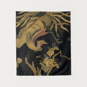 Tenture Oiseau mythique Howo d'Audsley : Phénix japonais d