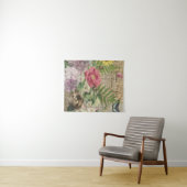 Tenture Oiseau Nid Floral Jardin Fleur Papillon Art (En situation (horizontale))