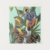 Tenture Oiseaux au Paradis - Grands Oiseaux (Devant)