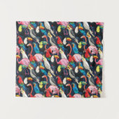 Tenture Oiseaux exotiques (Devant (Horizontal))