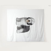 Tenture Old English Sheepdog 10 (Devant (Horizontal))