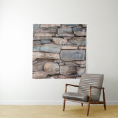 Tenture Old stone wall texture backgroundabstract, antique (En situation)