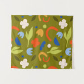 Tenture Olive Meadow (Devant (Horizontal))