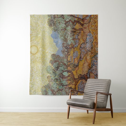 Tenture Olive Trees, Vincent van Gogh (En situation)
