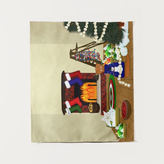 Tenture Oliver Décore pour Noël (Devant)