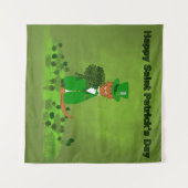 Tenture Oliver Le Shamrock de cueillette de la loutre - Sa (Devant (Horizontal))