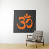Tenture Om orange moderne (En situation)