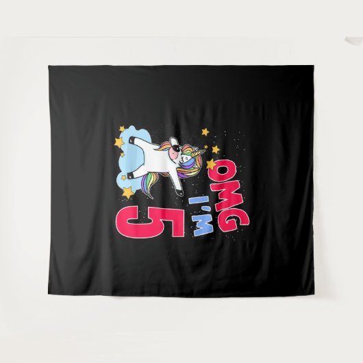 TENTURE OMG J'AI 5 ANS (Devant (Horizontal))