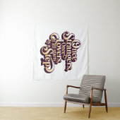 Tenture Once Strangers Lovers Step Quote  (En situation (horizontale))