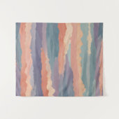 Tenture Ondes Horizon Doux (Devant (Horizontal))