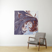 Tenture Ondes Monster | Meilleure peinture abstraite (En situation (horizontale))