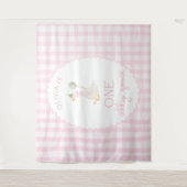 Tenture One Silly Goose 1st  Birthday Personalized Banner  (Devant)