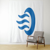 Tenture Onsen ♨ Hot Spring 温泉 Japanese Sign (En situation)