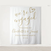 Tenture Ont participé à l'engagement Plan d'arrière-plan p (Devant)