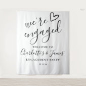 Tenture Ont participé à l'engagement Plan d'arrière-plan p (Devant)