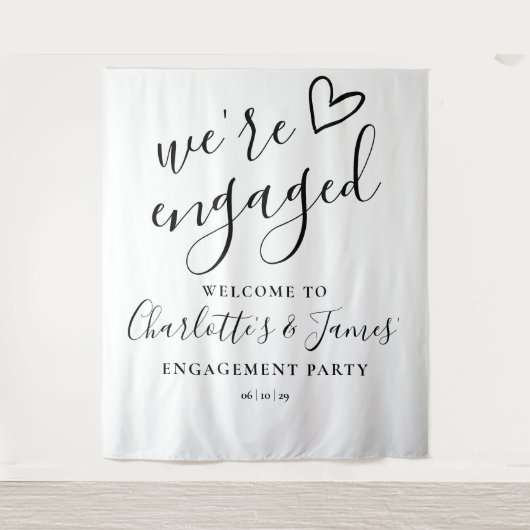 Tenture Ont participé à l'engagement Plan d'arrière-plan p (Devant)