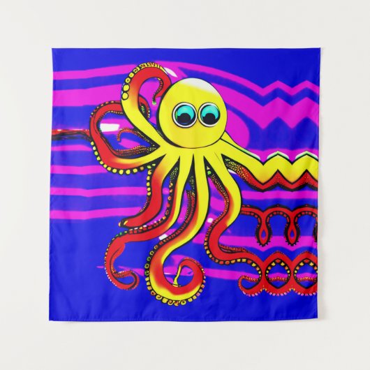 Tenture Opa the Octopus Designer (Devant)