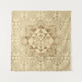 Tenture Or de pastel de Sri Yantra/Sri Chakra (Devant)