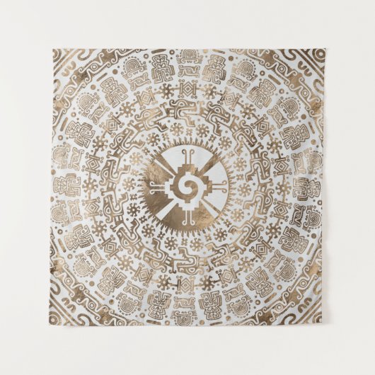 Tenture Or en pastel #2 de Hunab Ku (Devant (Horizontal))