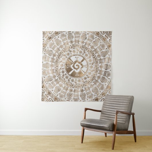 Tenture Or en pastel #2 de Hunab Ku (En situation (horizontale))