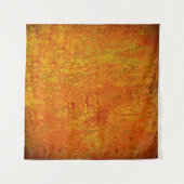 Tenture Orange jaune grunge fond abstrait, art, backgr (Devant (Horizontal))