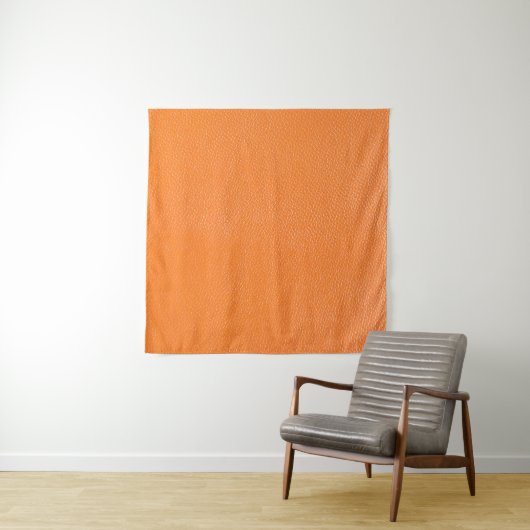 Tenture Orange leather pattern texture backgroundleather,t (En situation (horizontale))