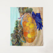 Tenture Oranges et citrons avec gants bleus, Van Gogh (Devant)