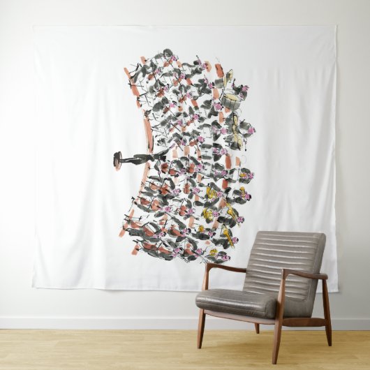 Tenture Orchestre (En situation (horizontale))