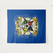 Tenture Ordre de l'Etoile de l'Est (Devant (Horizontal))