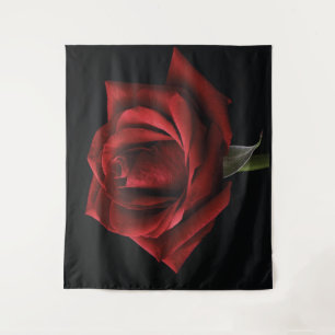Tenture oreiller rouge