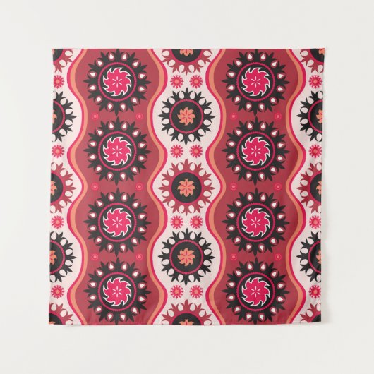 Tenture Oriental Traditionnel : Conception Ornementale San (Devant)