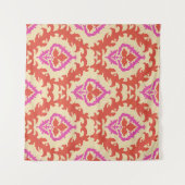 Tenture Ornamental seamless pattern with traditional Centr (Devant (Horizontal))