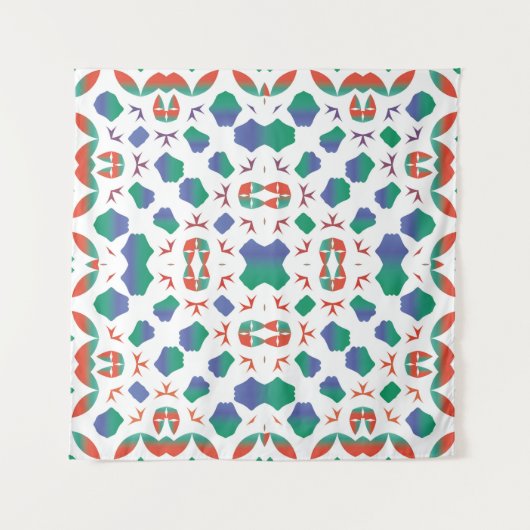 Tenture Ornamental talavera mexico tiles decor. Modern des (Devant)