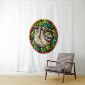 Tenture Ornement en Verre Tissé (En situation)