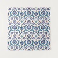 Ornement floral : Motif arabe traditionnel.