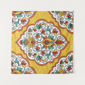 Tenture Ornement floral : Motifs turcs indiens. (Devant (Horizontal))