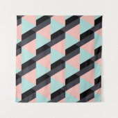 Tenture Ornement géométrique ethnique sans joint (Devant (Horizontal))