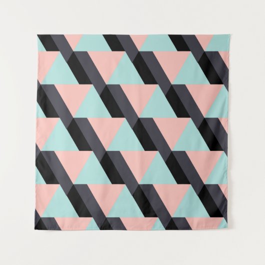 Tenture Ornement géométrique ethnique sans joint (Devant)