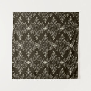 Tenture Ornement motif vintage sans soudure avec âge styli