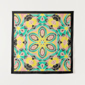 Tenture Ornement rétro (Devant (Horizontal))