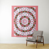 Tenture Ornement rond, mandala (En situation)