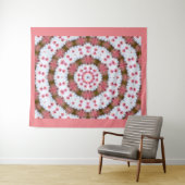 Tenture Ornement rond, mandala (En situation (horizontale))