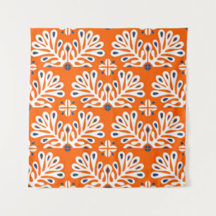 Tenture Ornement vintage traditionnel de style scandinave
